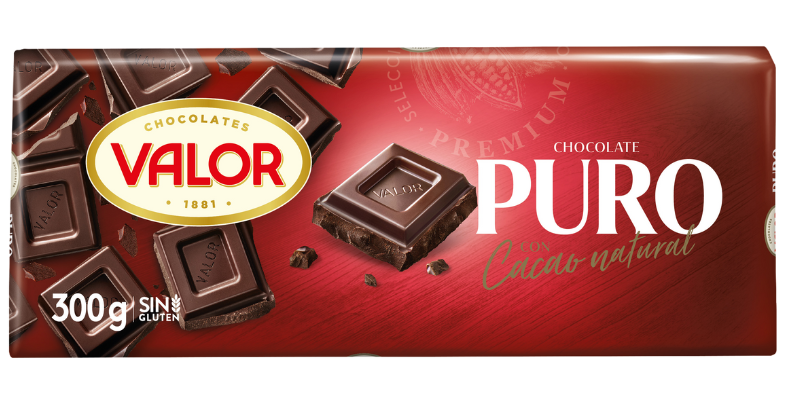 Chocolate Puro  Chocolates Valor