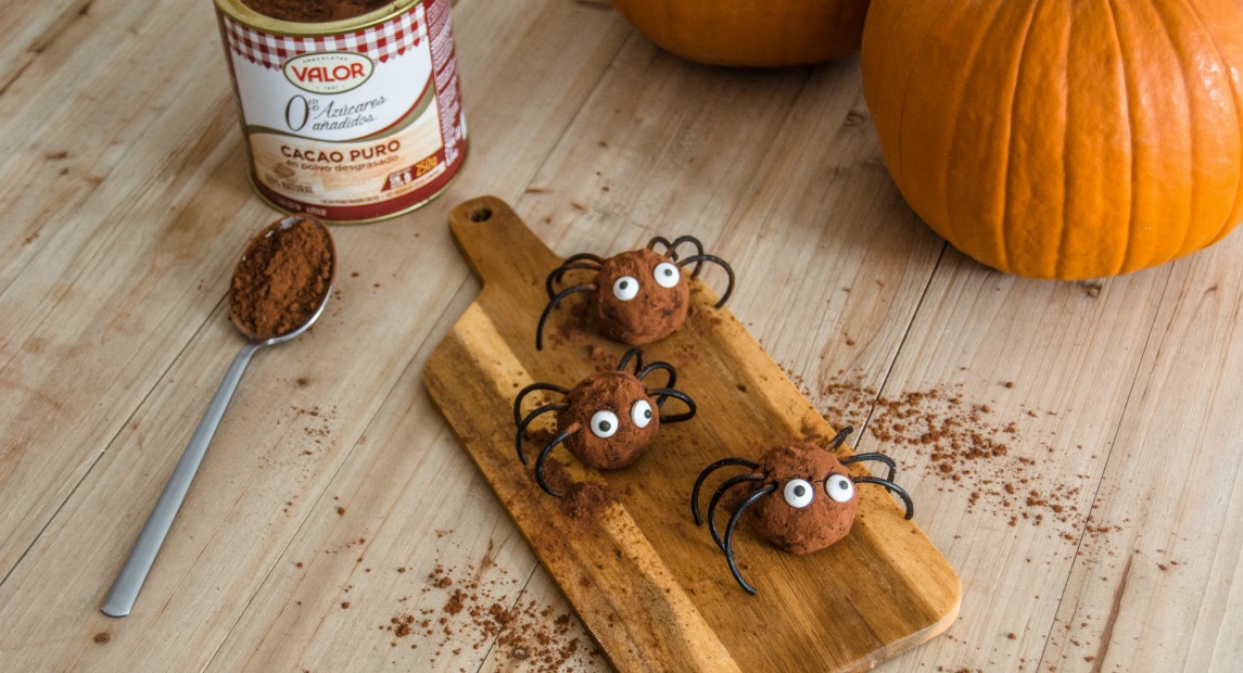 Arañas de Chocolate