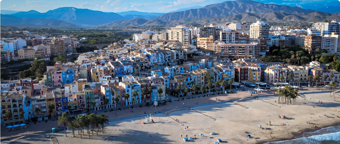 Foto aérea de Villajoyosa