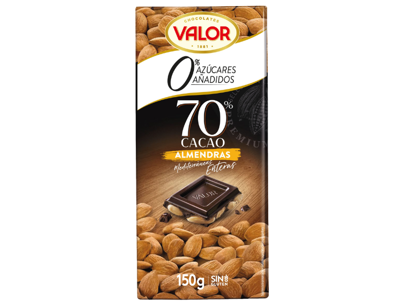 Valor - Valorcao Chocolate a la Taza. Chocolate Valor sin Gluten