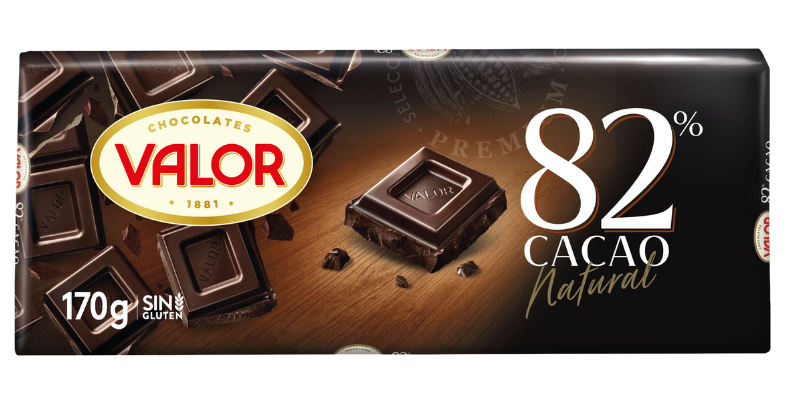 Dark Chocolate 82% cocoa
