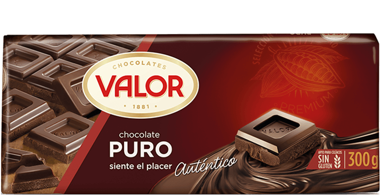 Chocolate puro Valor