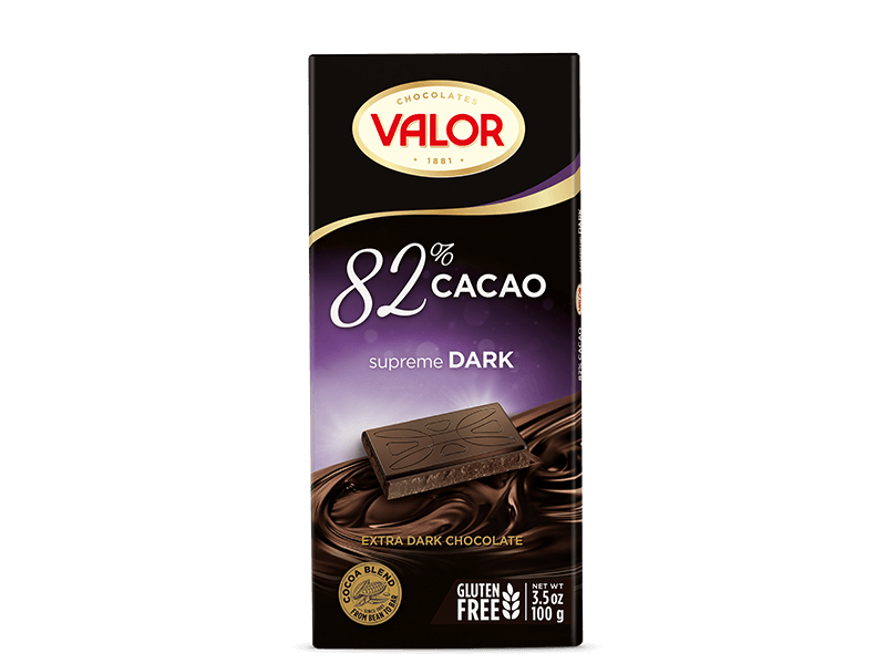 Chocolate negro 82% 100g