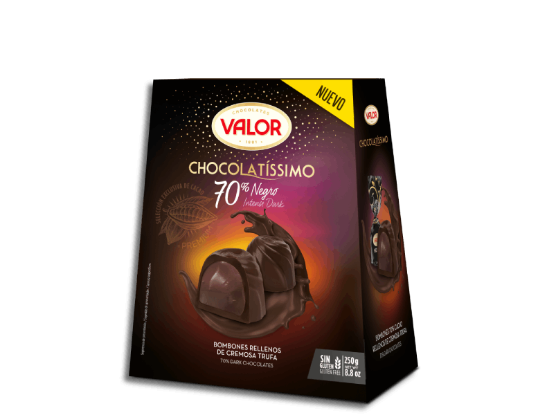 Chocolatíssimo negro 70%